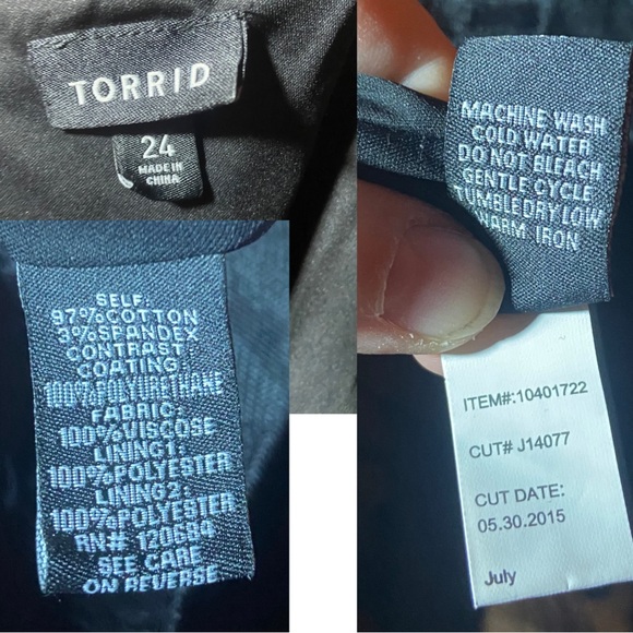 Torrid Dress Midi Sleeveless Vegan Leather Lace Up Corset Goth Witchy Halloween - Picture 5 of 5